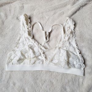 Floral Lace Detail Bralette